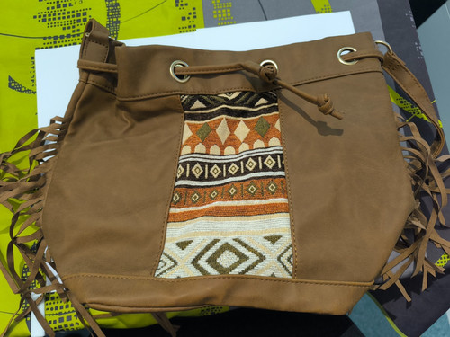 Sac bandoulière franges - sac, en