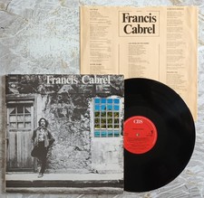 FRANCIS CABREL - Les Murs de Poussières - Vinyle 33T ( Original 1977 )