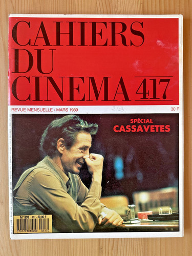 Cahiers cinéma 417 - du,