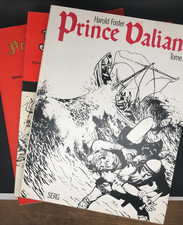 FOSTER - PRINCE VALIANT - SERIE COMPLETE - 3 TOMES - SERG - EO ( TBE )