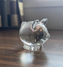 Baccarat Figurine de cochon (