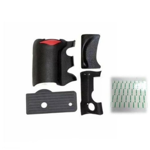 4pcs body rubber - 4pcs, (grip+left