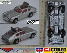 Aston martin DB6 grise james bond 007  1/64 corgi junior gt britains 1979