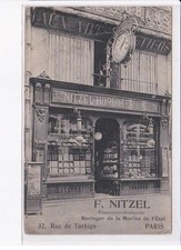 PARIS: 75003, F. Nitzel, fabricant joallier horloger de la marine de l'est - t