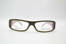 Pilgrim Danish Design 770 Vert Marron Carré Monture De Lunettes Neuve