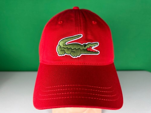 Lacoste logo red baseball - lacoste,