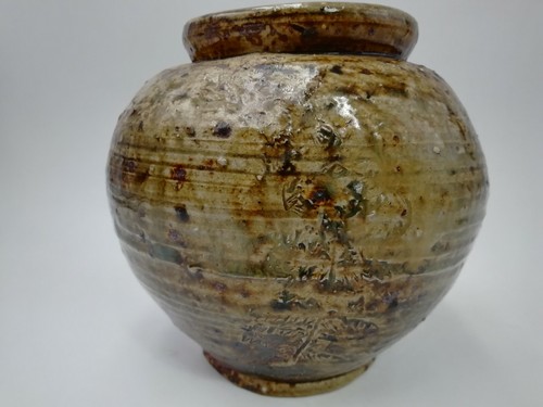 Charmant vase boule - vase, gres