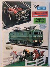 Scalextric Triang Hornby catalogue  circuit automobile course miniature  1970/71