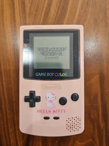 Gameboy color hello kitty - color,