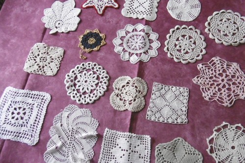 Lot petits napperons - lot, en