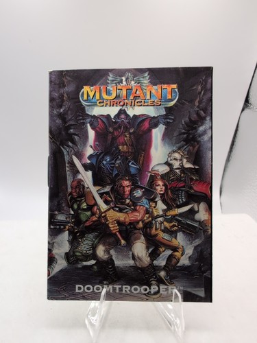 Mutant chronicles booklet - chronicles,