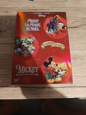 Coffret Mickey 3 DVD : la magie de noël ; le calendrier de noël ; il éta (DVD)