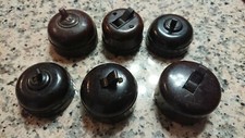 6 INTERRUPTEURS ANCIENS BAKELITE vintage de différents modèles