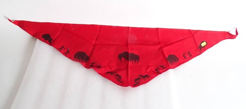Foulard triangle vintage - foulard,