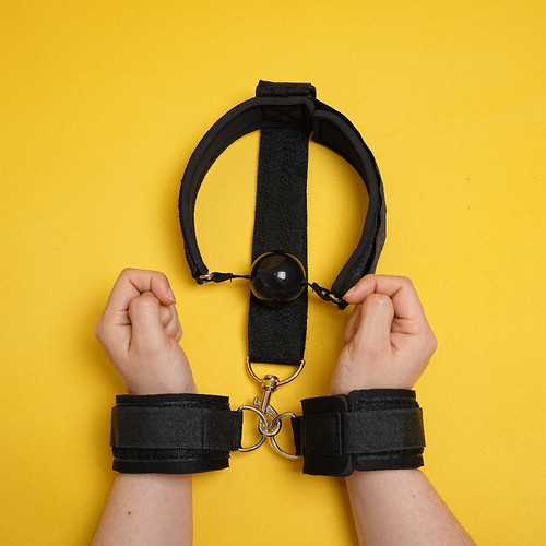 Oral gag sangle corde - sangle,