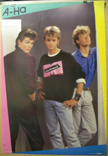 A-Ha LARGE POSTER VINTAGE