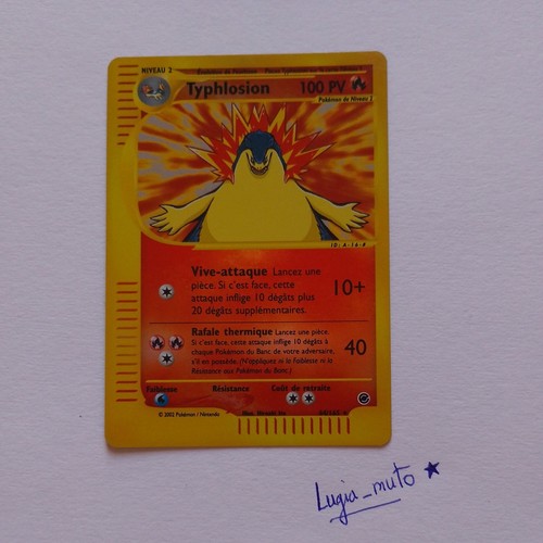 Typhlosion reverse - (ex, 64/165)