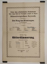 Bayreuth Festival 1899 Affiche