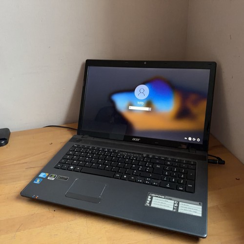 Portable acer aspire 7739g - portable,