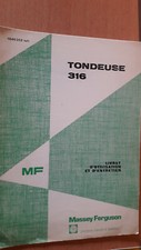 Massey Ferguson tondeuse 316 