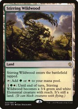 Stirring Wildwood  Duel Decks     Mtg Magic English