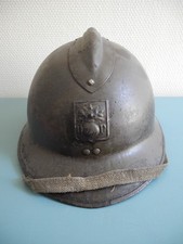 militaria 39-45 casque Adrian 26 Défense Passive ww2 helmet Air Raid Protection