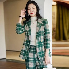 Costume Vert Écossais