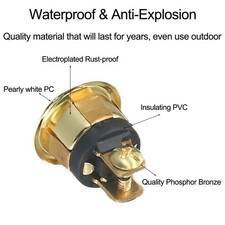 Ancien bouton de sonnette en