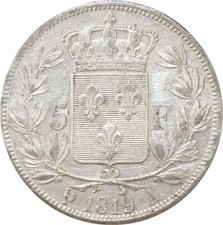 H4740 Rare France 5 Francs