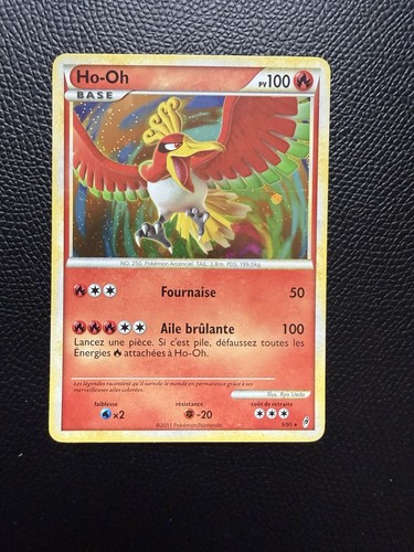 Carte pokémon 9 95 - carte, ho-oh