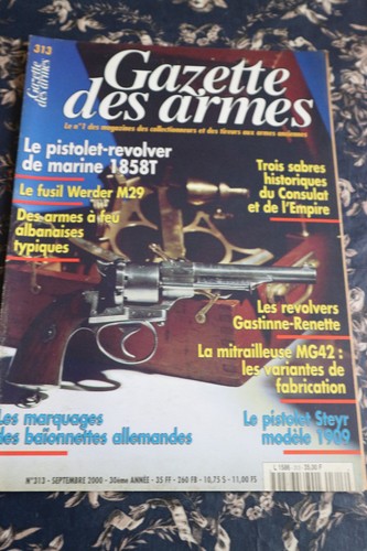 Revue gazette armes 313 - revue,