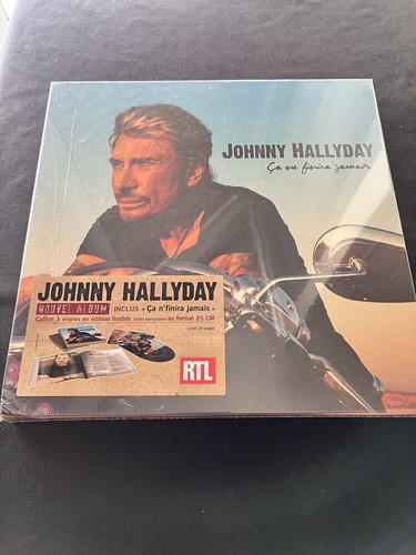 Coffret johnny hallyday - lp,