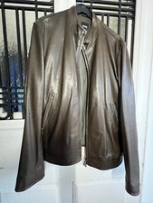 Blouson cuir HUGO BOSS taille 56 modèle CAPAN