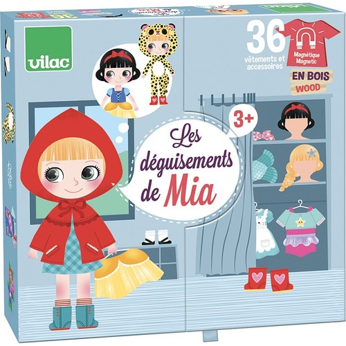 Jeu magnétique bois - magnétique, en