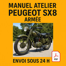 Manuel Atelier Peugeot Sx8