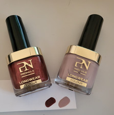 PN PRONAILS Lot de 2 vernis à ongles cerise n° 178 et nude n° 213