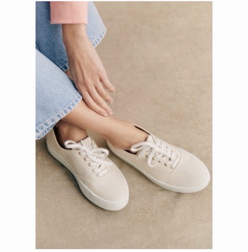 Sezane matteo trainers ecru - sezane, in