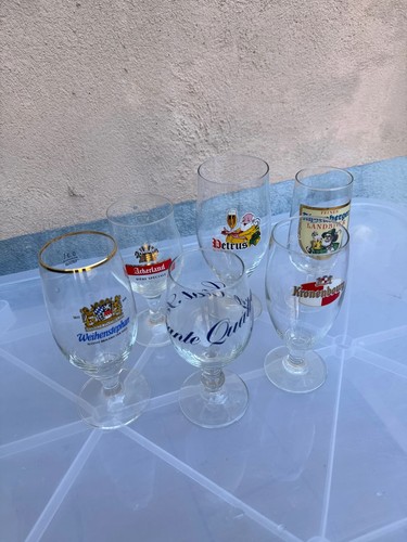 Lot verres bière 1664 - de,