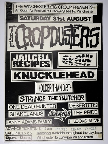 Cropdusters affiche jailcell - cropdusters,