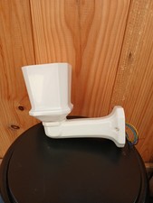 Ancienne  Applique  Blanche avec Tulipe Art Déco