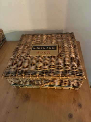 Panier osier champagne - , remy