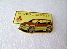 Pin's lapel pin pins Car Auto MITSUBISHI PAJERO SPORT 4X4 LOGO MITSUBISHI MOTORS