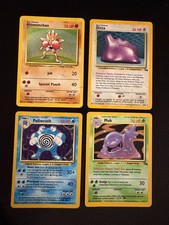 Lot 4 Cartes Pokémon EN Base