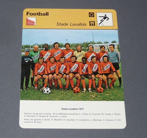 Football 1977 stade - stade, lavallois