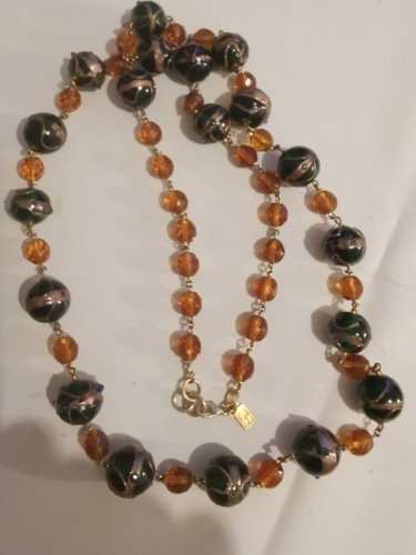 Sautoir anciennes perles