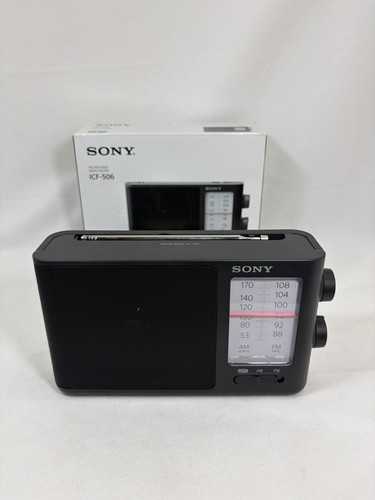Sony icf 506 portable - sony, am/fm