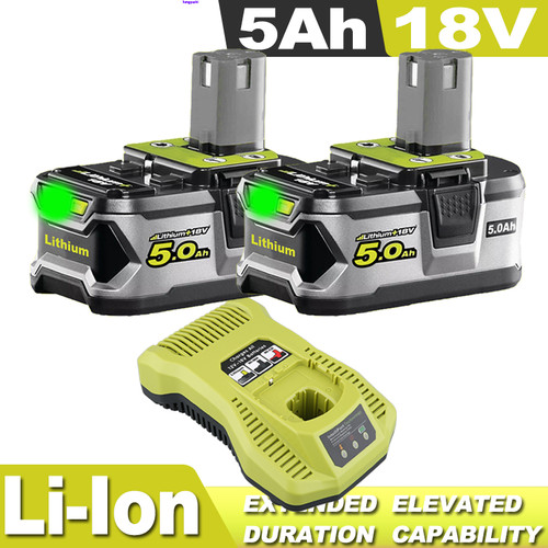 18v batterie pour ryobi - 18v,