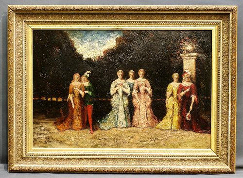 Tableau 19ème adolphe - tableau,