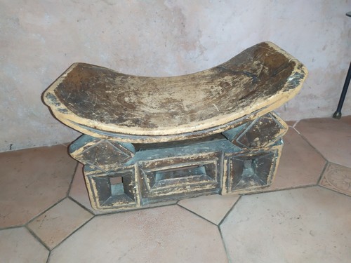 Art africain tabouret - art,