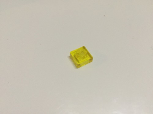 Pièce plate 1x1 - pièce,